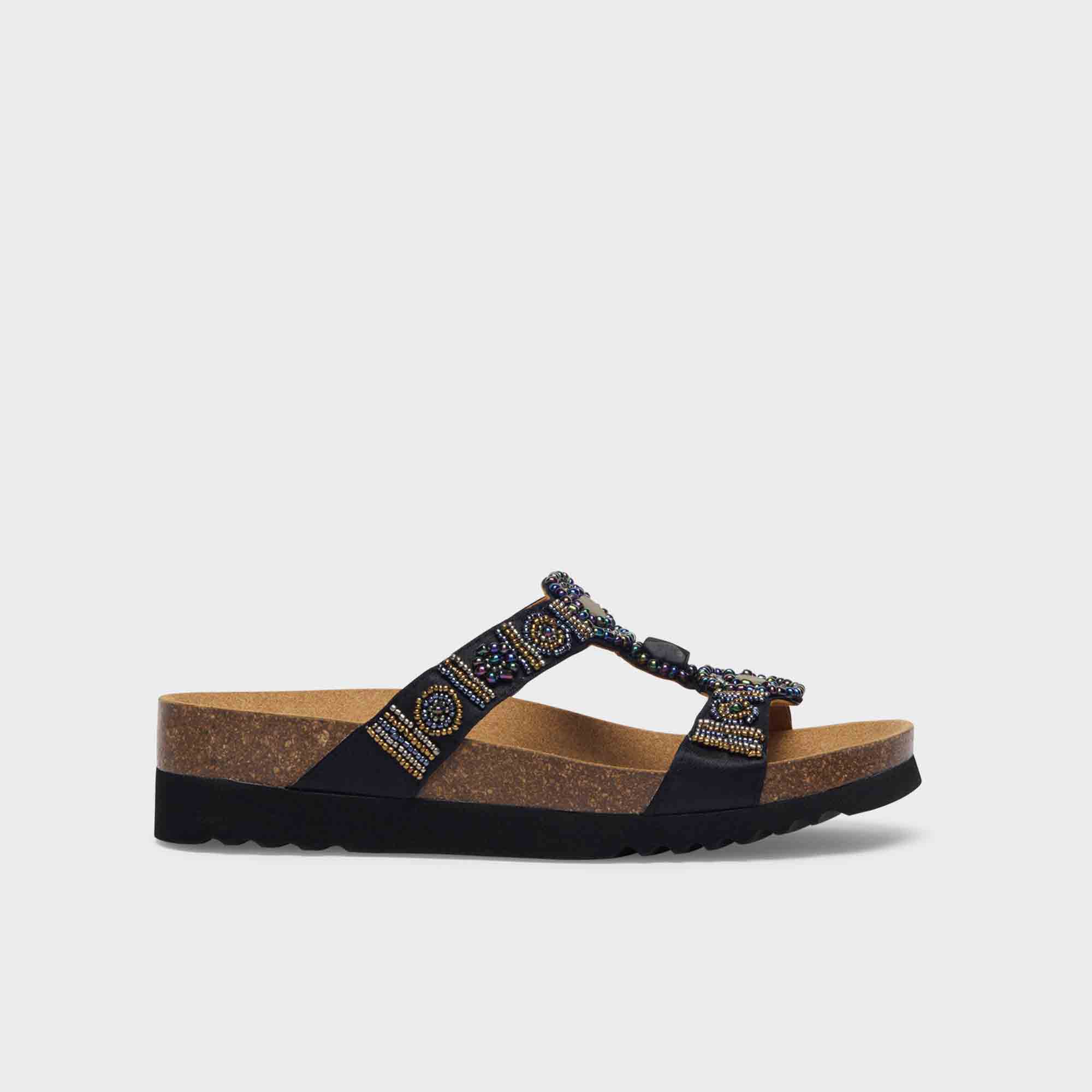 Scholl New Bogotà Wedge Fekete/Multi, 35