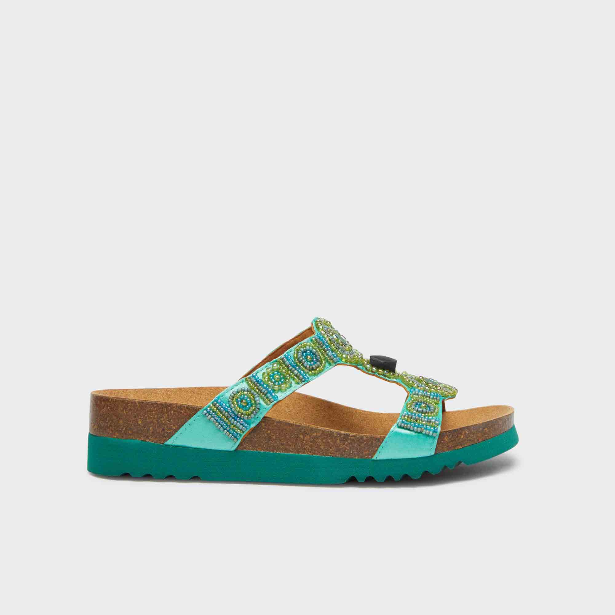 Scholl New Bogotà Wedge SMARAGDZÖLD/ZÖLD, 42